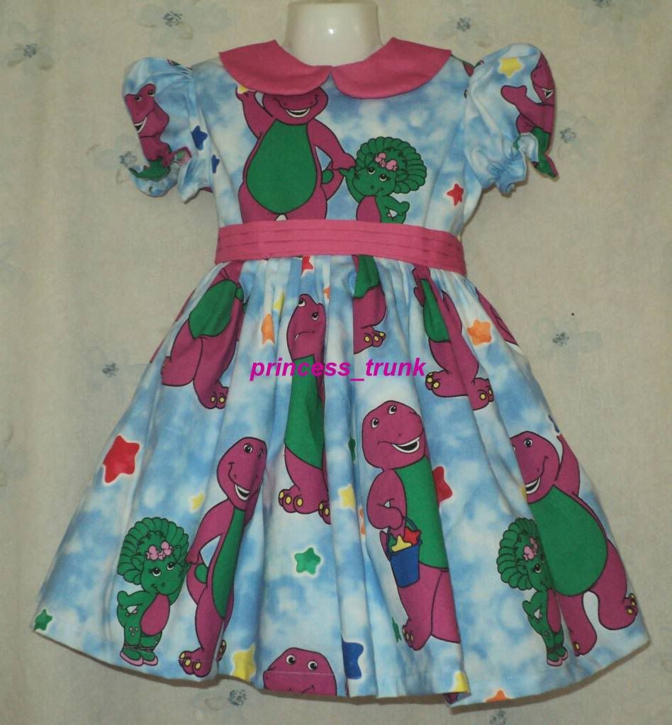 princess_trunk VHTF Barney w/Baby Bop Dress Deluxe Custom Sz 12M-10Yrs ...