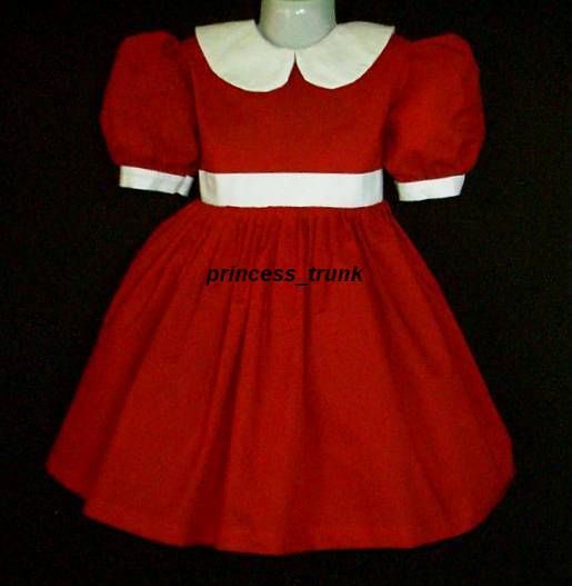 annie red dress