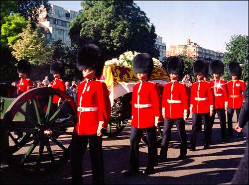 princess diana funeral procession. Funeral Procession