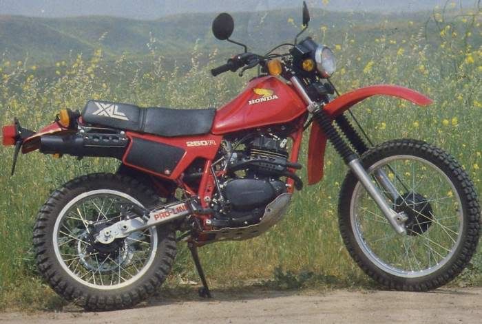 1982 XL250R