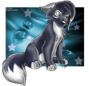 shadowfox.jpg Anime wolf pup image by HikariNoSakura