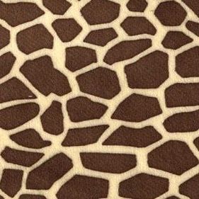 18x18" Giraffe - MINKY fabric