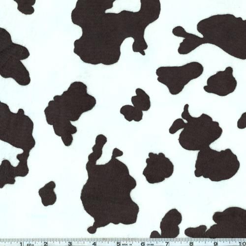 1yd x 60" Cow - MINKY fabric