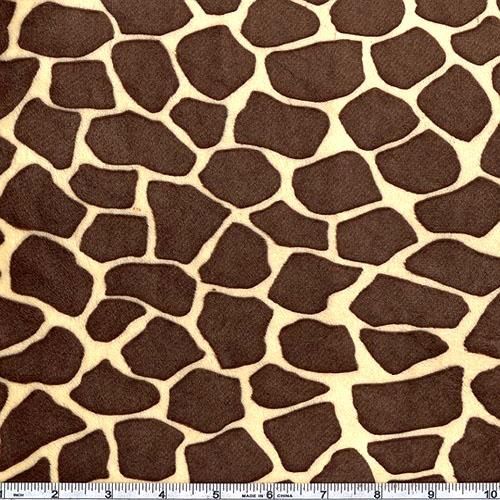 1.6yd x 60" Giraffe - MINKY fabric
