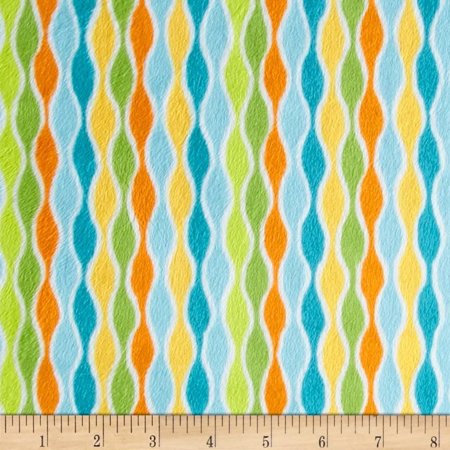 1yd x 60" Izzy Stripe - MINKY fabric