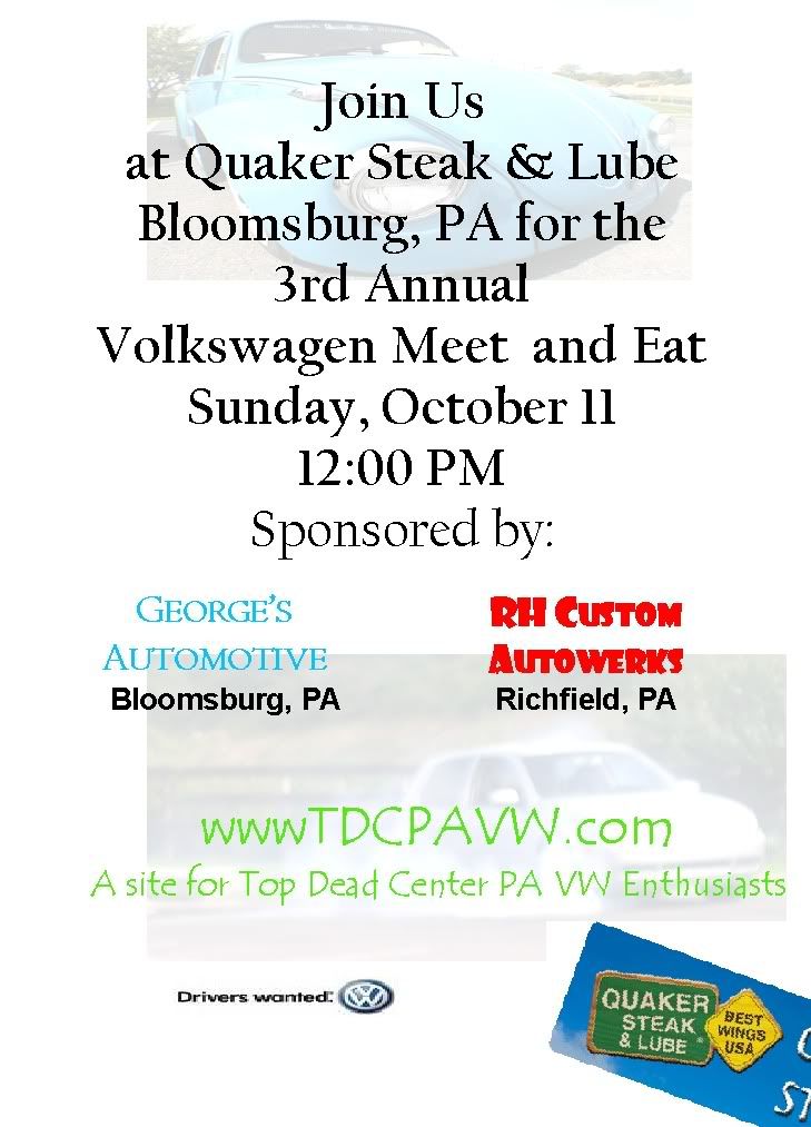 Meet Eat At Quaker Steak Lube Bloomsburg Pa Vw Vortex