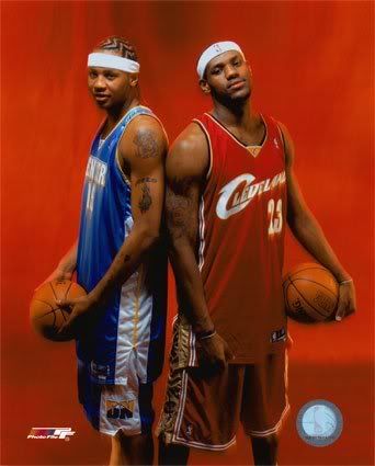 carmelo anthony and lebron james. Lebron-James-and-Carmelo