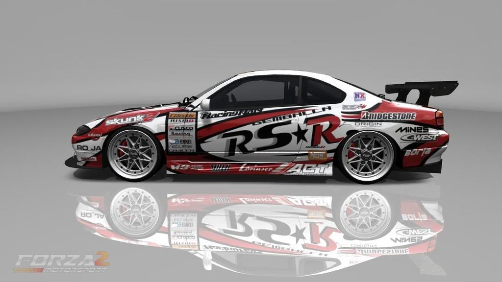 This is a replica of the 2007 RSR silvia S15 drift car Photobucket