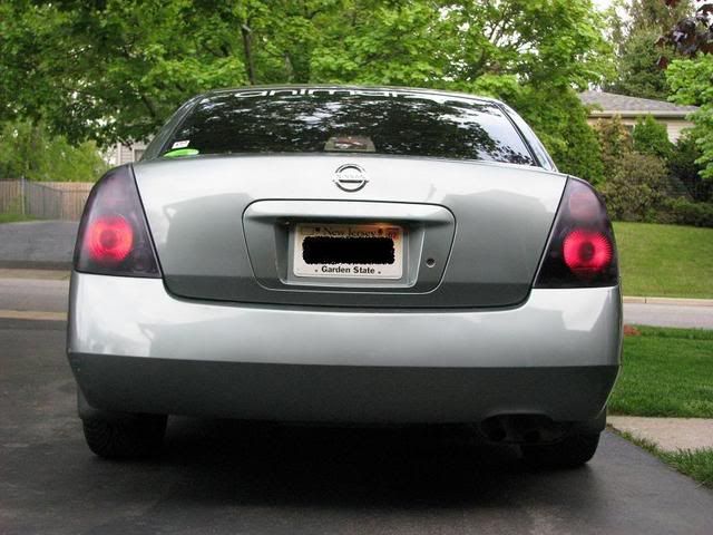 Nissan altima black out tail lights #9