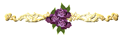 DividerGoldPurpleFlowersAnimated.gif picture by kathys_comments