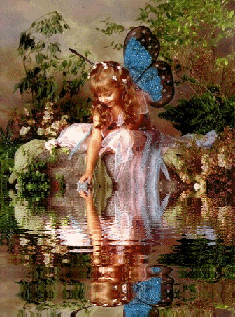 butterfly fairy violet gif Pictures, Images and Photos