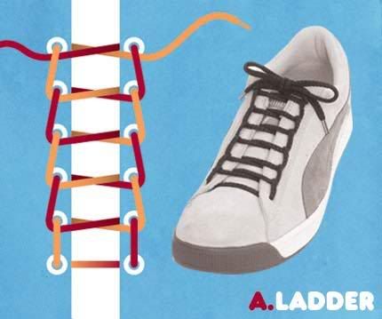 Cara cepat mengikat tali sepatu