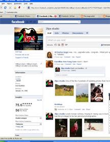My page on Facebook