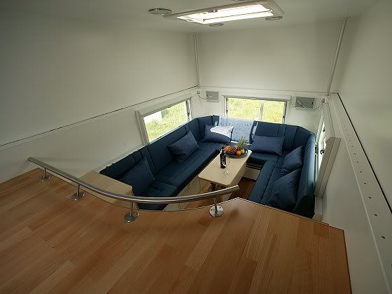 Motorhome lounge