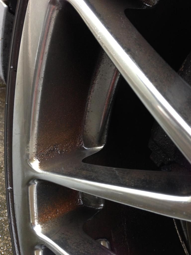 Caked on Wheel Brake Dust Rust Advice CleanYourCar.co.uk