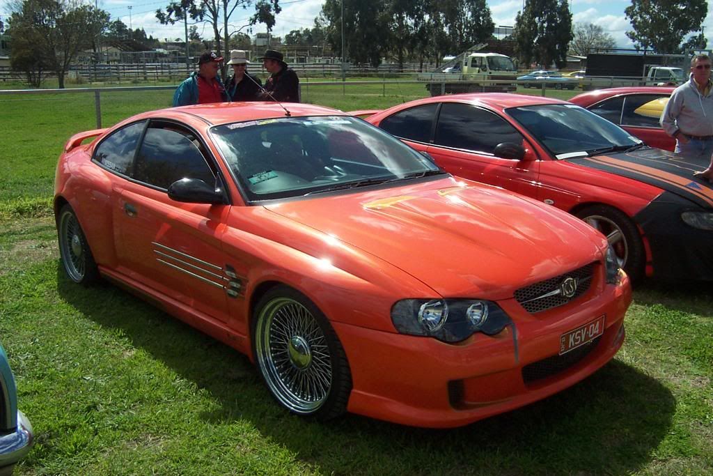 Unusually modified V2 coupe