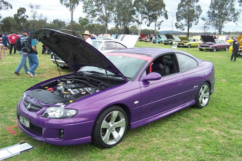 Another special CV8 Monaro, Morpheus test colour