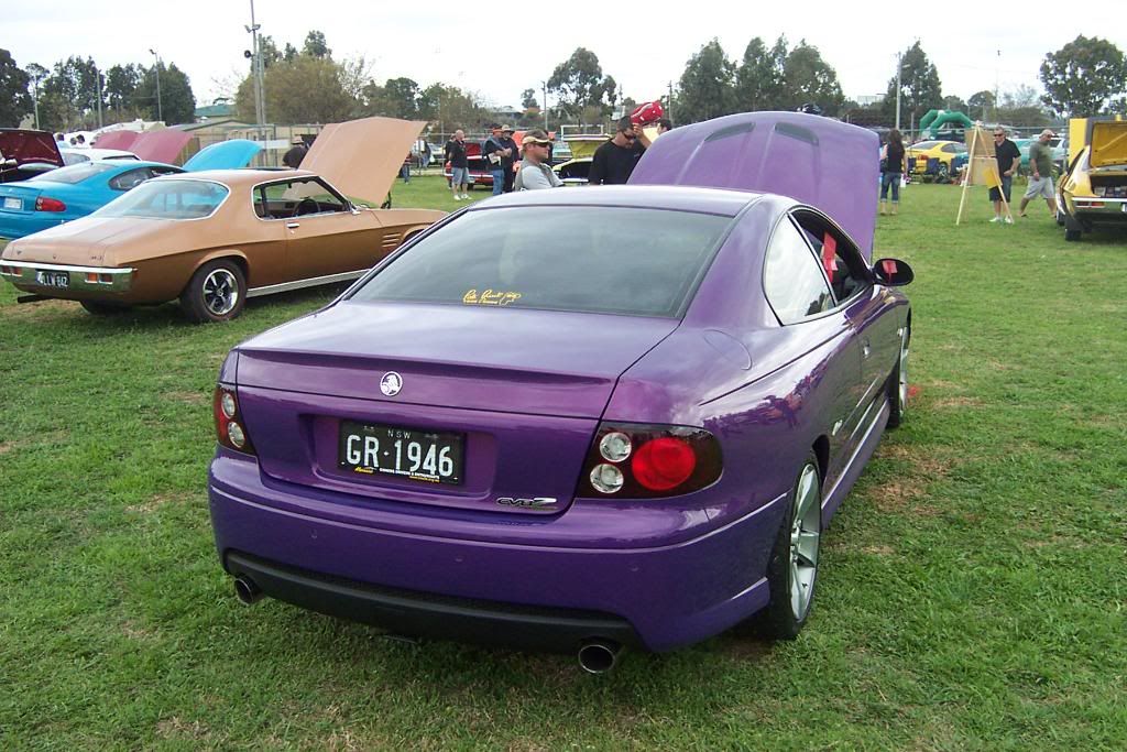 Another special CV8 Monaro, Morpheus test colour