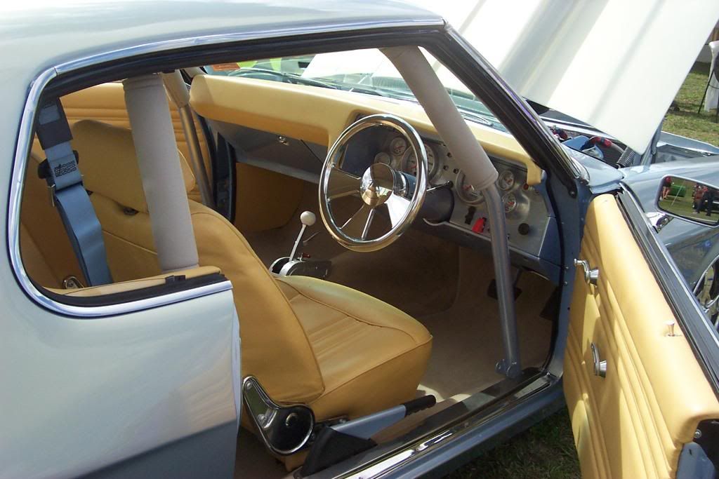 Steel blue HQ show coupe