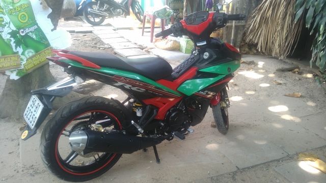 ex 2015 màu đỏ đen đây - 1