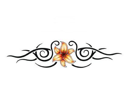 celtic ankle band tattoo tattoo.jpg Tribal Passion Flower Band