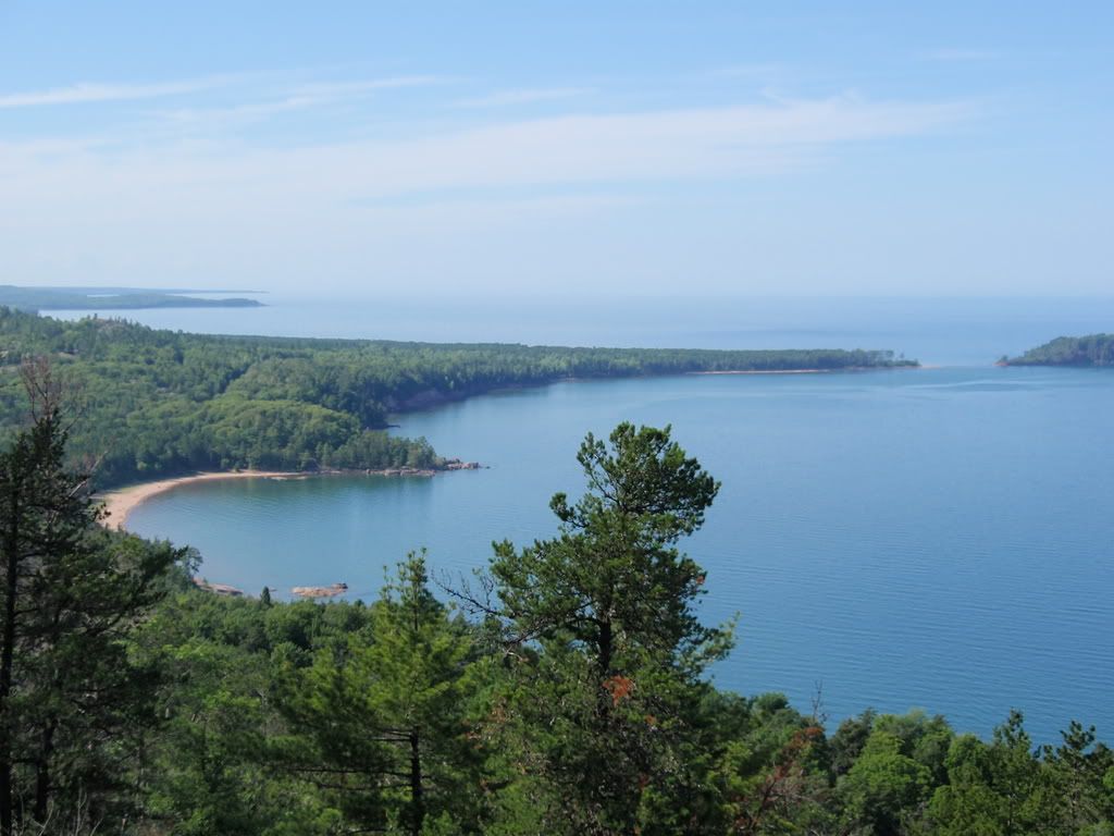 Wetmore Landing Beach From Sugarloaf (Marquette, MI) Photo by sweeton26