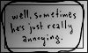 annoyed
