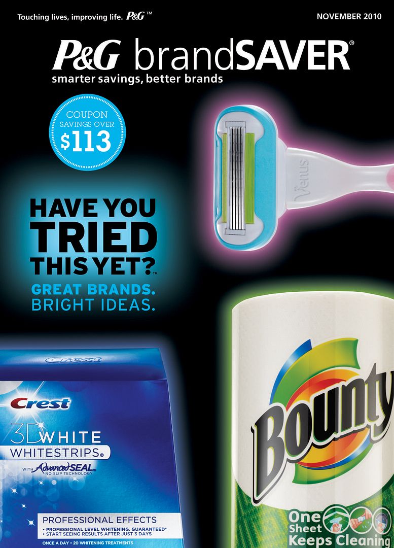 P&g coupon booklet