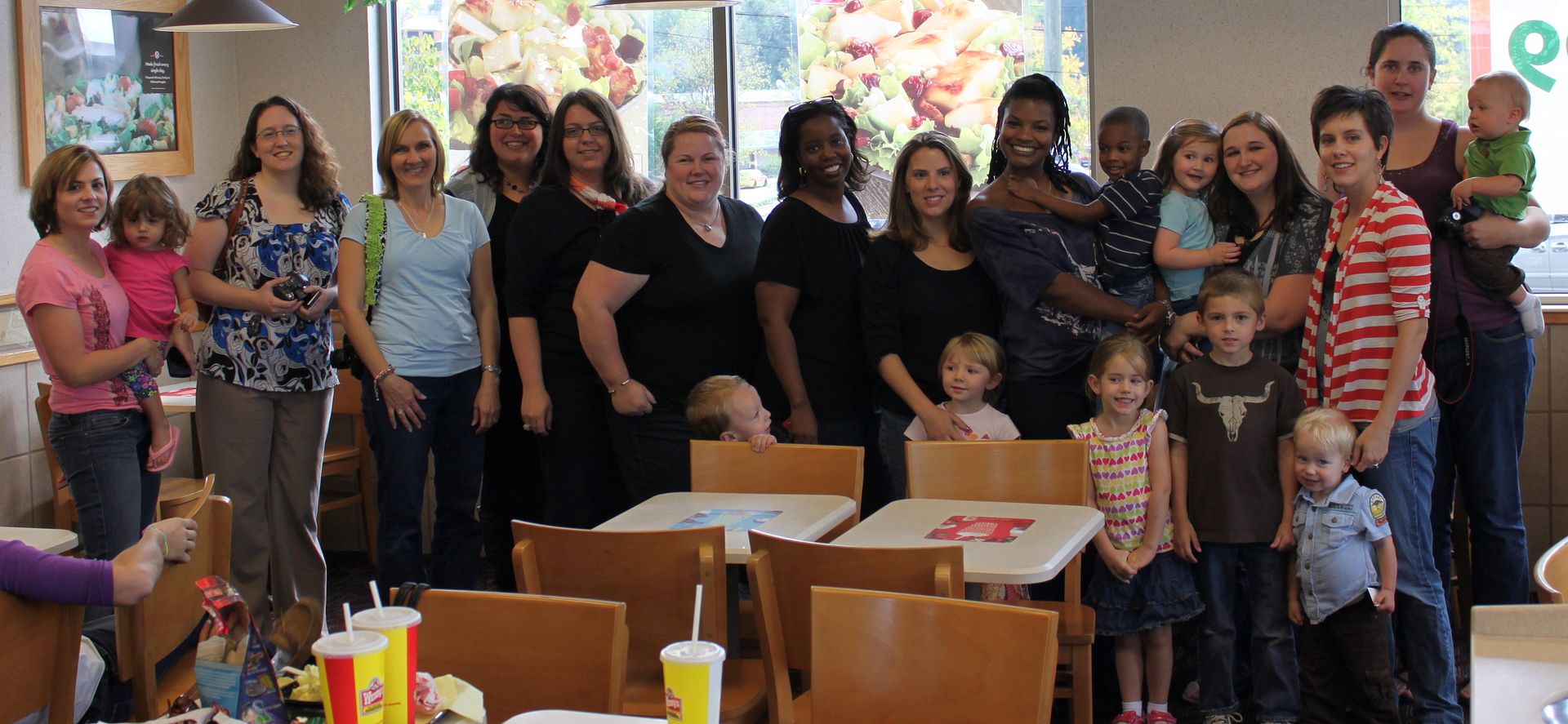  Atlanta event last week at a local Wendy's to try their new Pick 2 Menu.