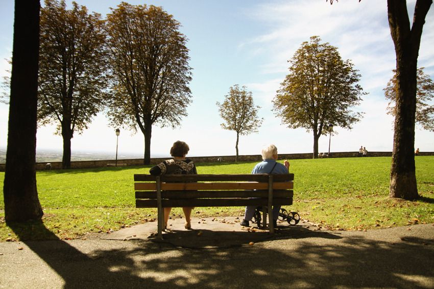 old people in italy
