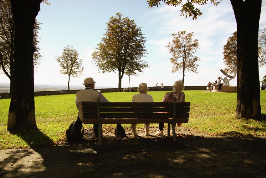 old people in italy