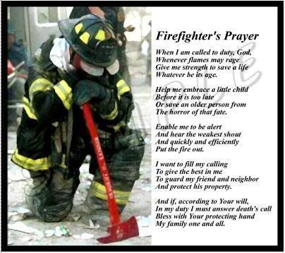 firefighter saying
