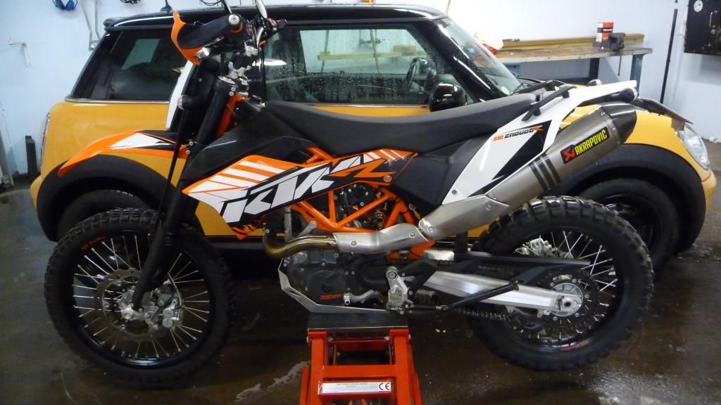 ktm 690 enduro adventure conversion