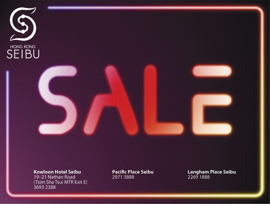 Hong Kong Seibu Sale Starts Today圖片1