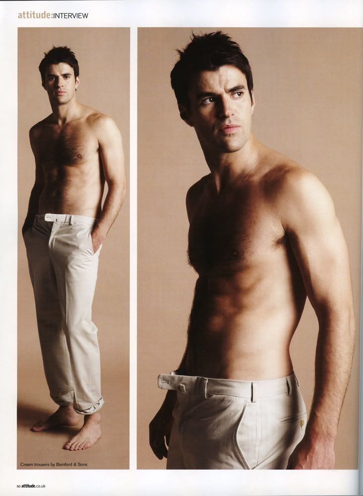 Male Celebrities Steve Jones Shirtless Actor Du Jour For Atitude Magazine