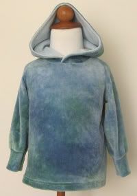 ::Clean Earth:: Bamboo and Cotton Velour Hoodie: 18 Months