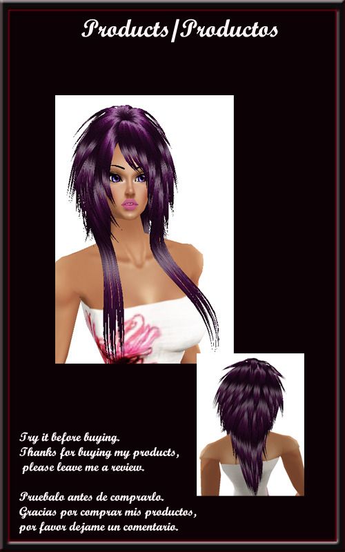 Purple Rock Hair