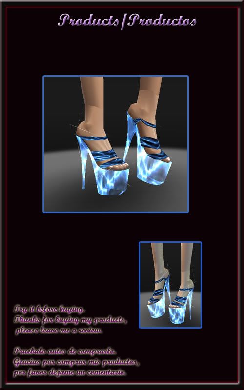 Blue light Shoes