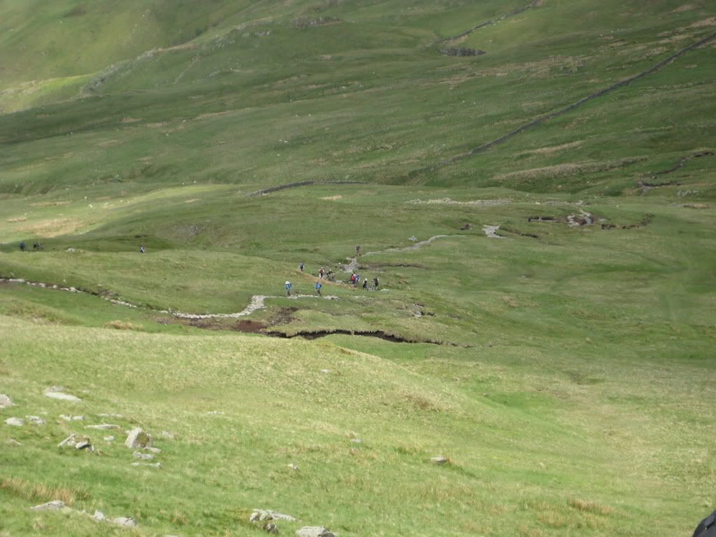 Climbing up to the Knott