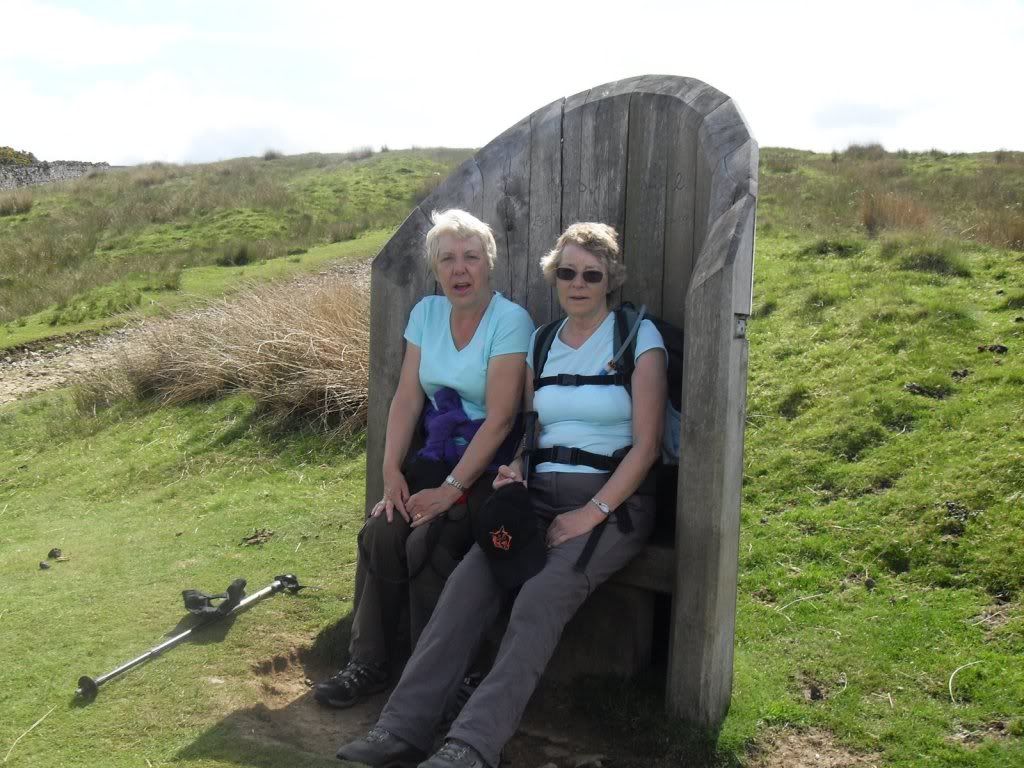 Sisters enjoying a well earned rest