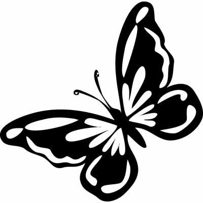 tattoo butterfly stencil