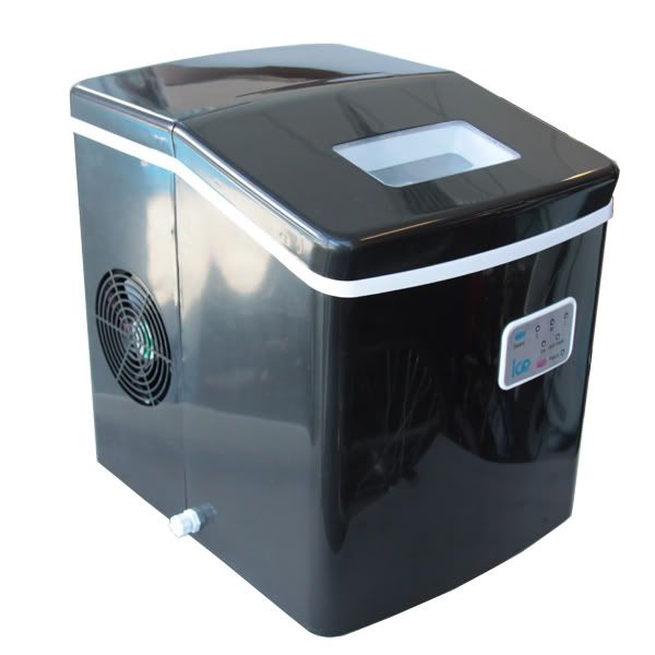 Portable Clear Ice Cube Maker Machine Icemaker BLACK 20kg per Day eBay