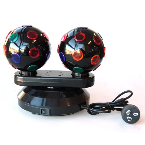 Dual Rotating Disco Ball Light Double Sided eBay