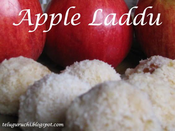 Apple Laddu