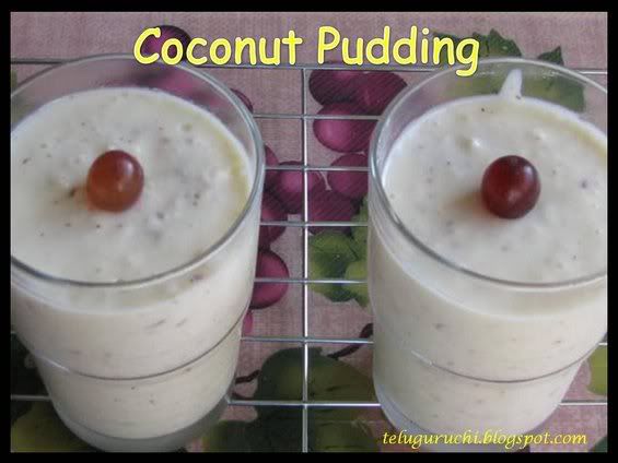 Coconut Pudding