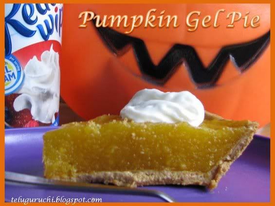 Pumpkin Gel Pie