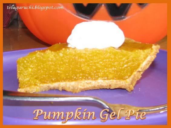 Pumpkin Gel Pie