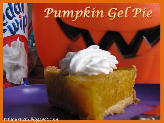 Pumpkin Gel Pie