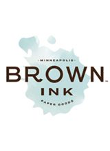 brown ink