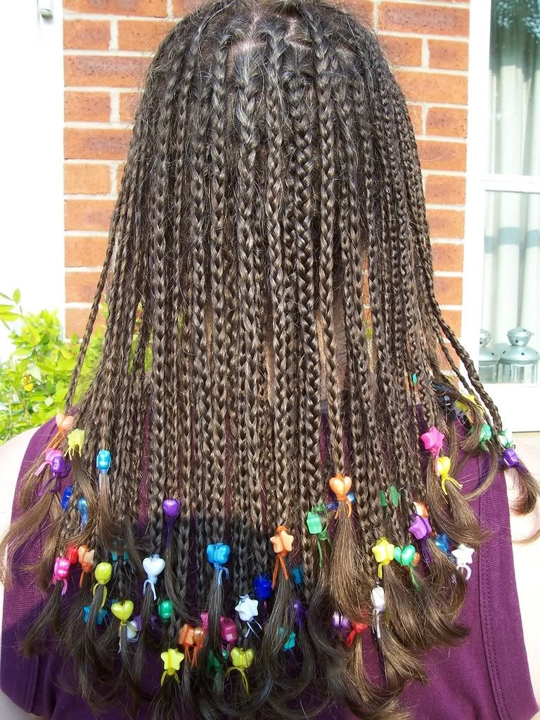 Braids With Beads